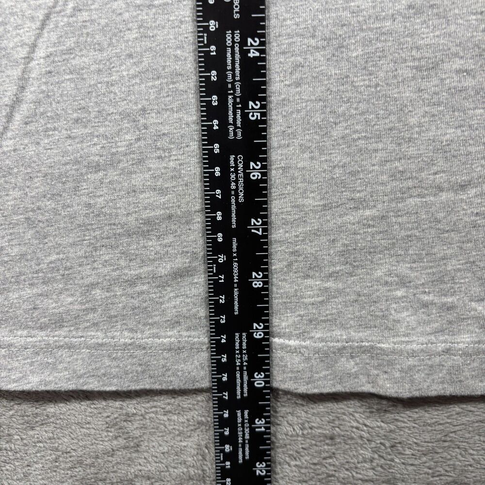 Pelle Pelle Men Vintage Long Sleeve T-Shirt NWT Streetwear Hip Hop Gray XL K148 - Picture 5 of 9